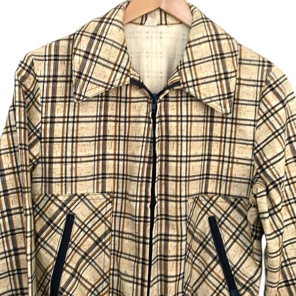 INOV Vintage Bomber Jacket, Striped. - Picture 7 of 8